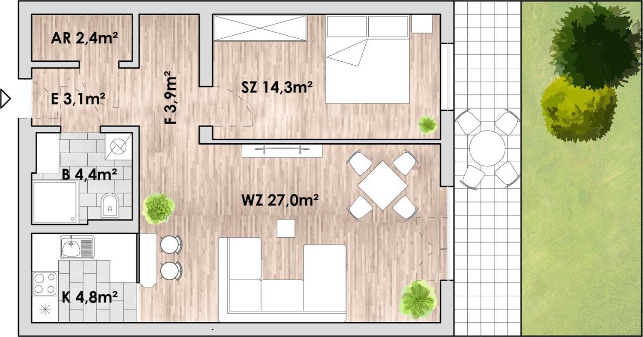 Ostsee-Ferienwohnung-Lipsia Ostseebad Nienhagen Buitenkant foto